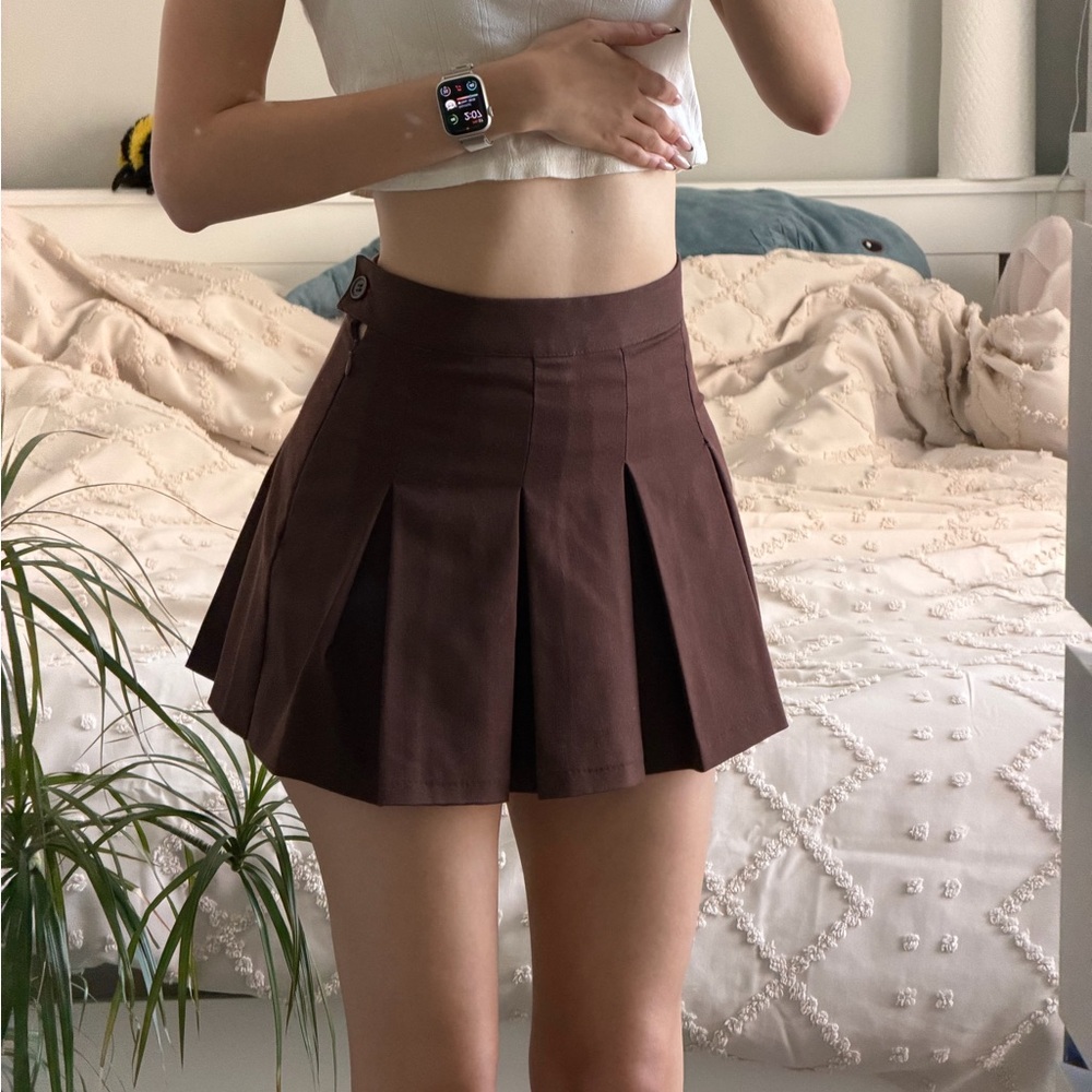 H&M Chocolate Brown Skirt